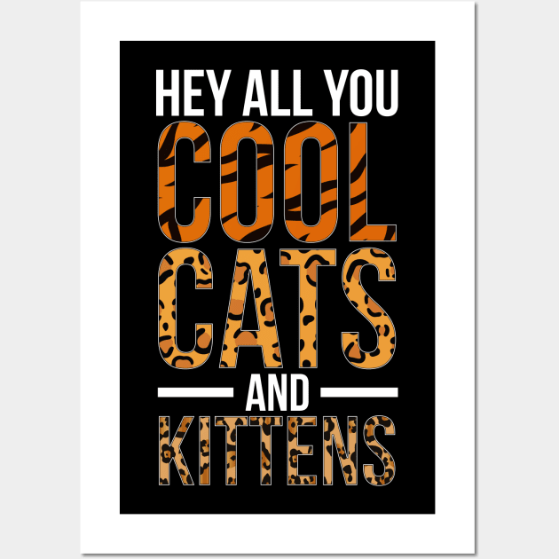 Cool Cats & Kittens (V. 2) Wall Art by fashionsforfans